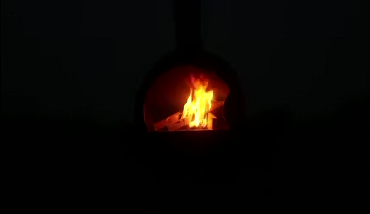 De Larutan gloeit in het donker